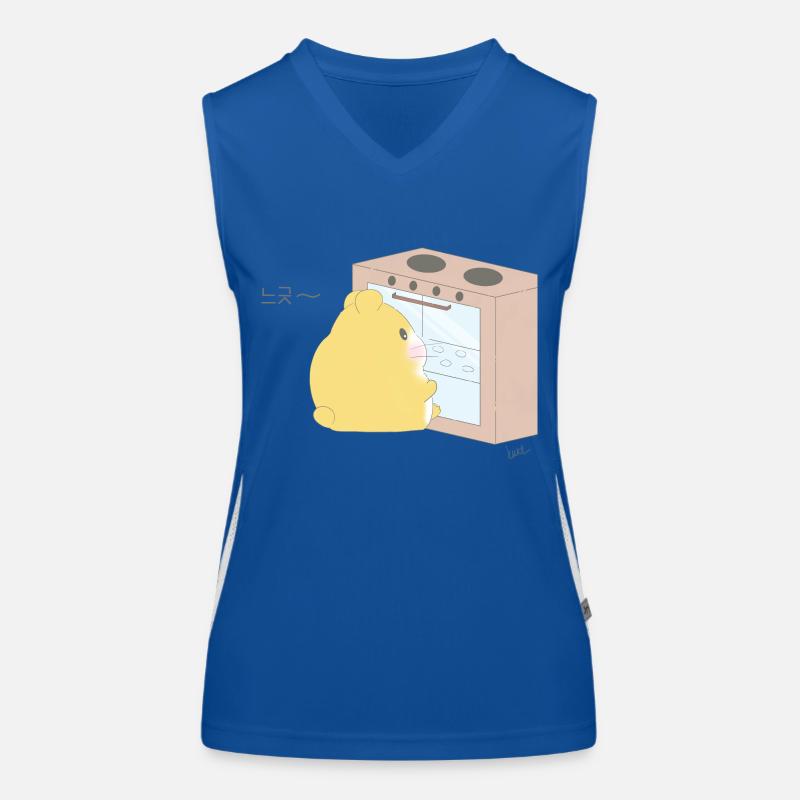 Cuisson des hamsters Débardeur respirant contrasté Femme