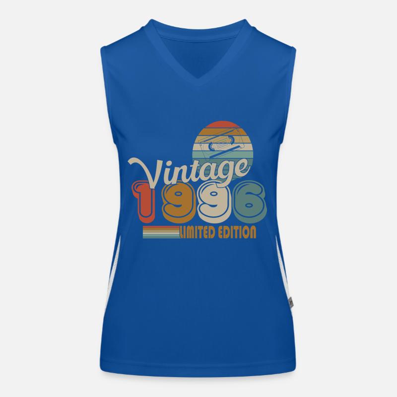 1996 Débardeur respirant contrasté Femme