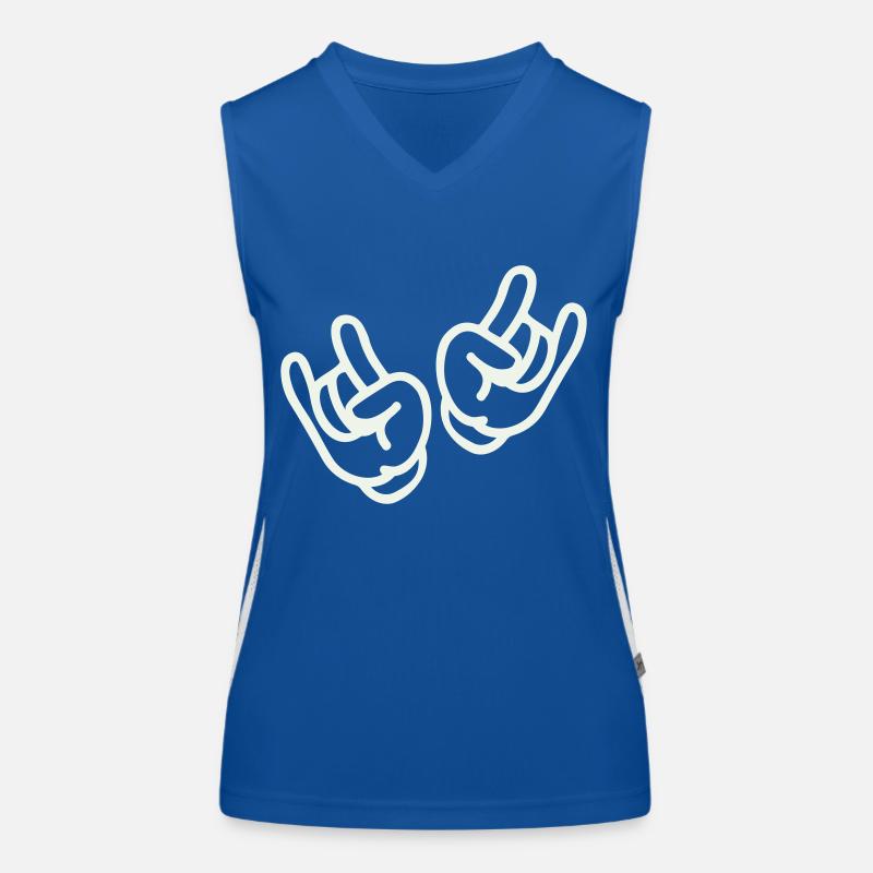 Rock Hand 2 Women's Functional Contrast Tank Top