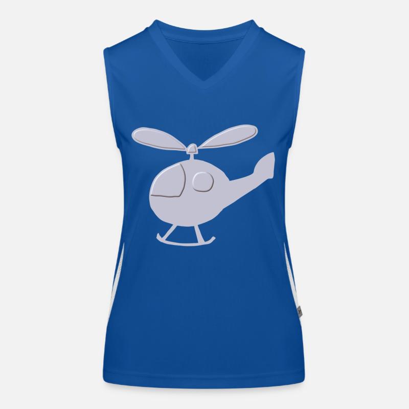 Helicopter Relief Women's Functional Contrast Tank Top