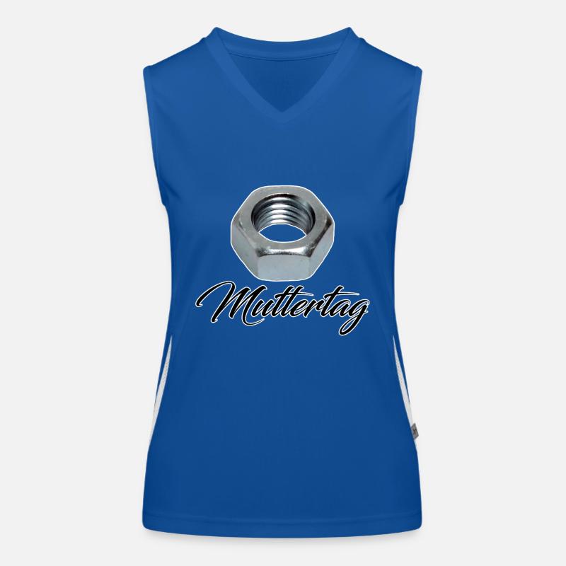 Muttertag Funktionelles Kontrast-Tank Top für Frauen