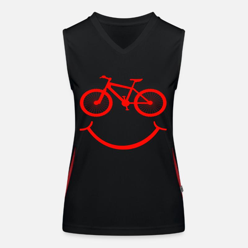 Laughing Bicycle Women's Functional Contrast Tank Top