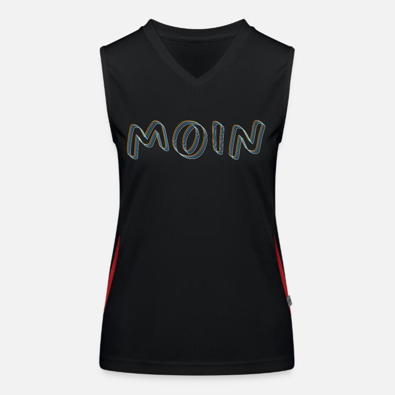 moin Funktionelles Kontrast-Tank Top für Frauen