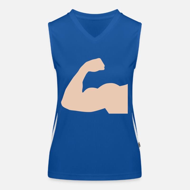 Arm 1 Funktionelles Kontrast-Tank Top für Frauen