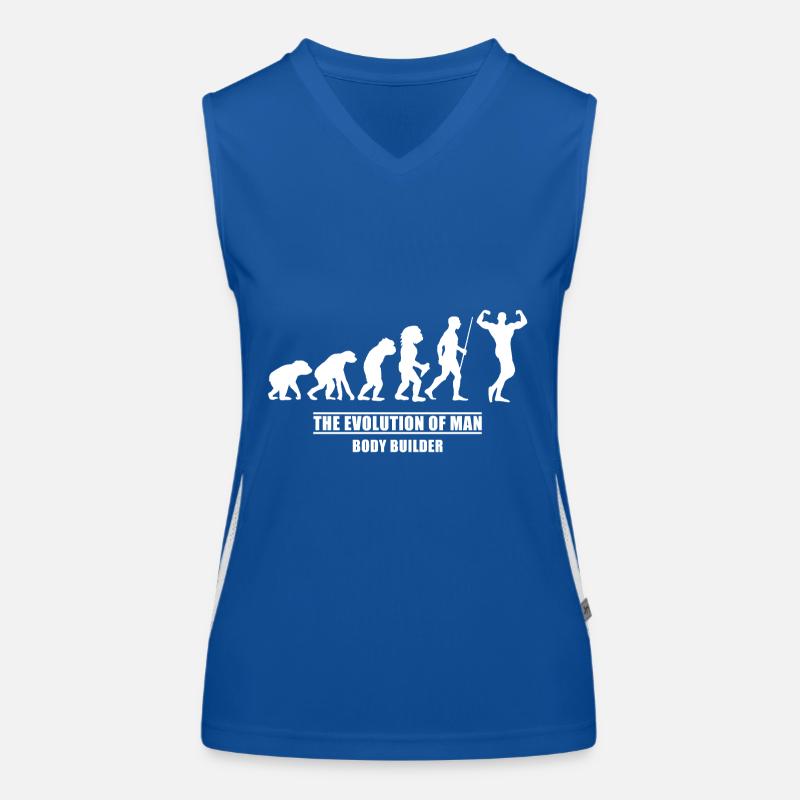 Evolution Kraftsport Funktionelles Kontrast-Tank Top für Frauen