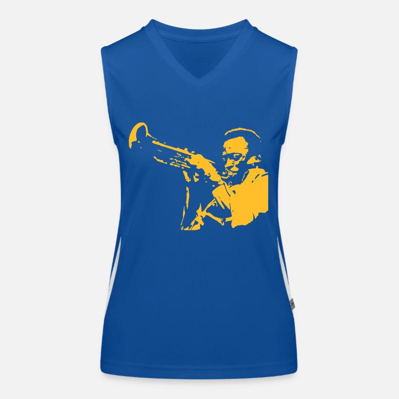 Miles Davis Débardeur respirant contrasté Femme