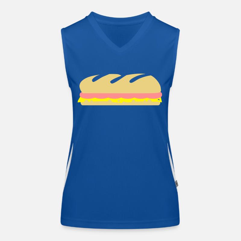 Sandwich Funktionelles Kontrast-Tank Top für Frauen