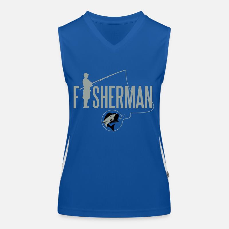 Fisherman Funktionelles Kontrast-Tank Top für Frauen