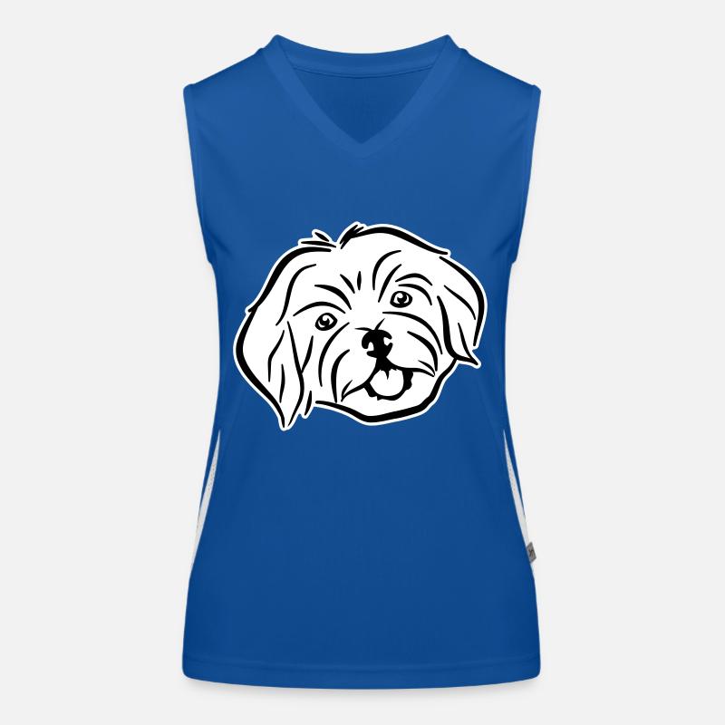 Havaneser Funktionelles Kontrast-Tank Top für Frauen