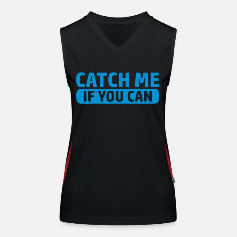 Jeu De Logo Catch Débardeur respirant contrasté Femme