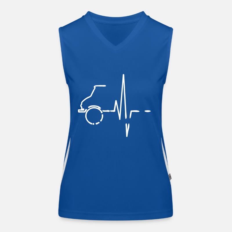 Unimog - Oldtimer - Universal Motorgerät Débardeur respirant contrasté Femme