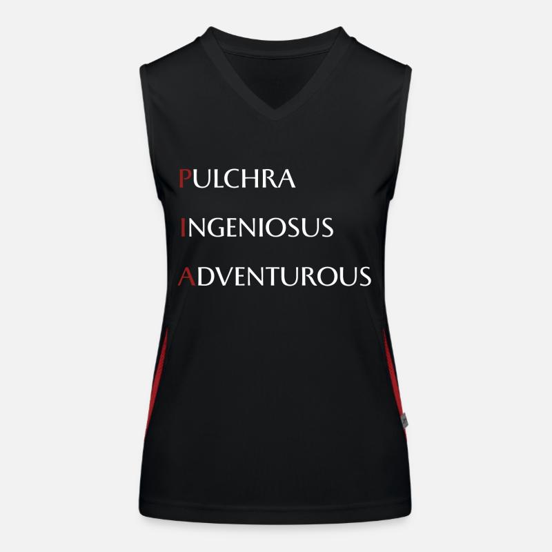 Pia Funktionelles Kontrast-Tank Top für Frauen