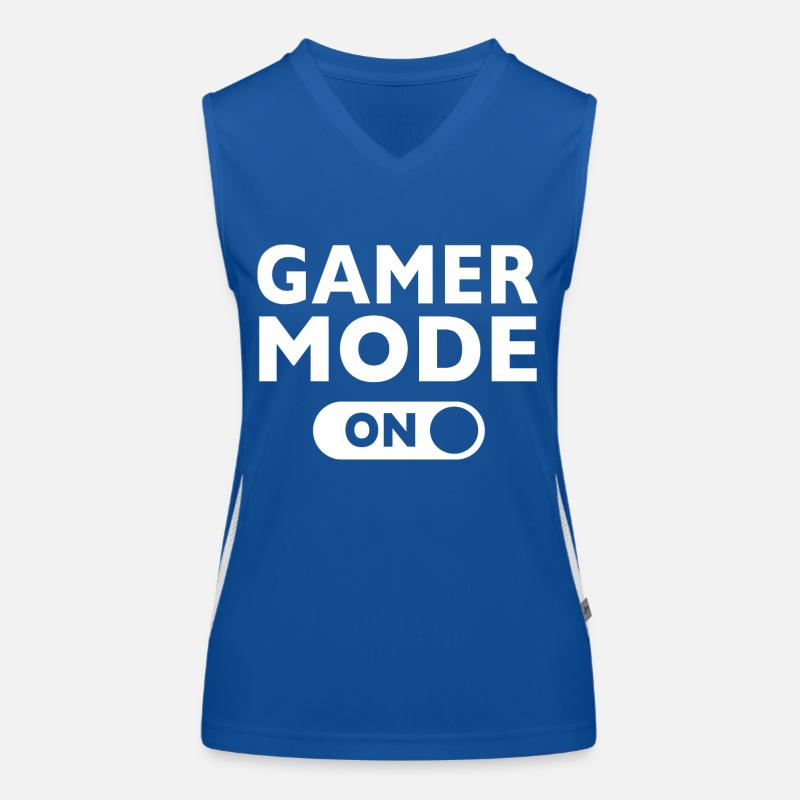 Gamer - Mode de jeu activé Débardeur respirant contrasté Femme