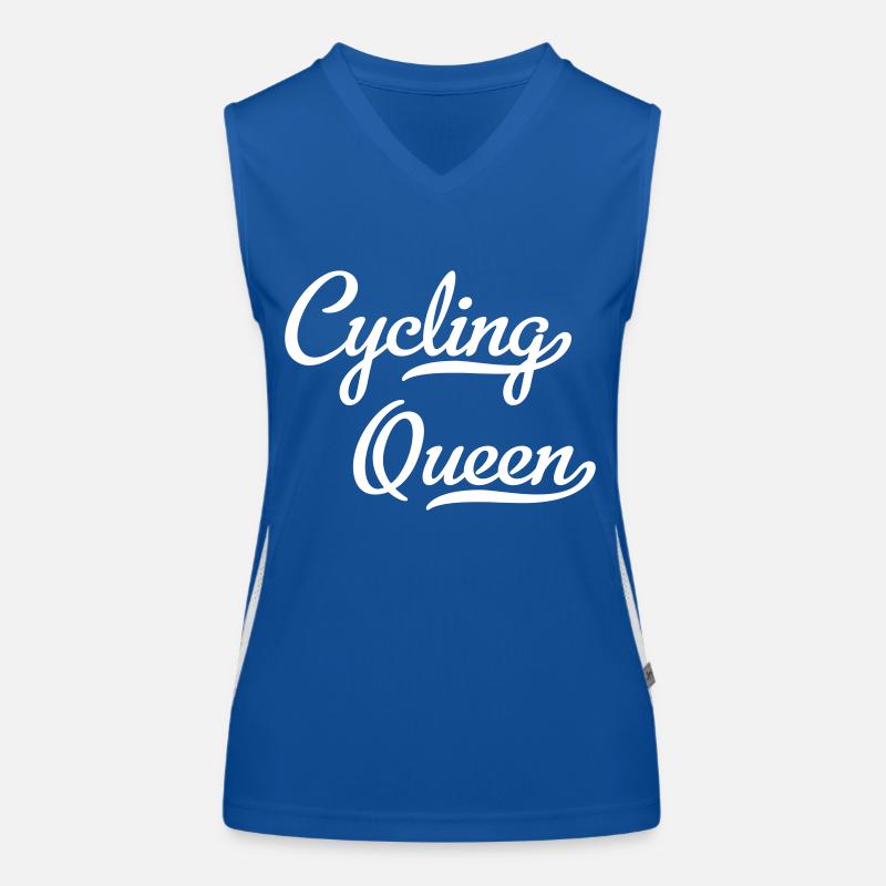 Bicyclette Débardeur respirant contrasté Femme
