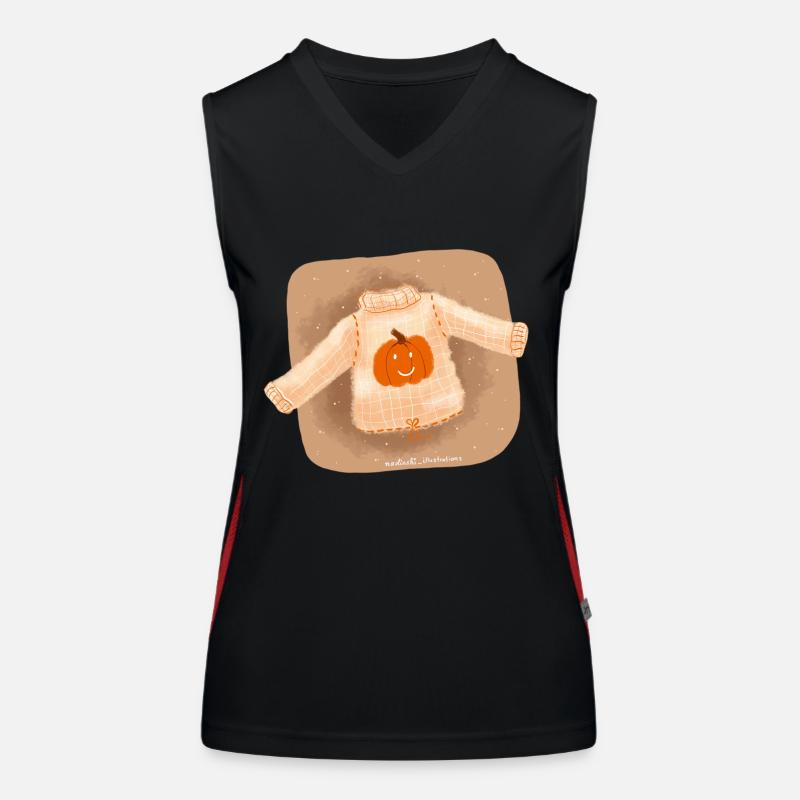 météo pull Débardeur respirant contrasté Femme