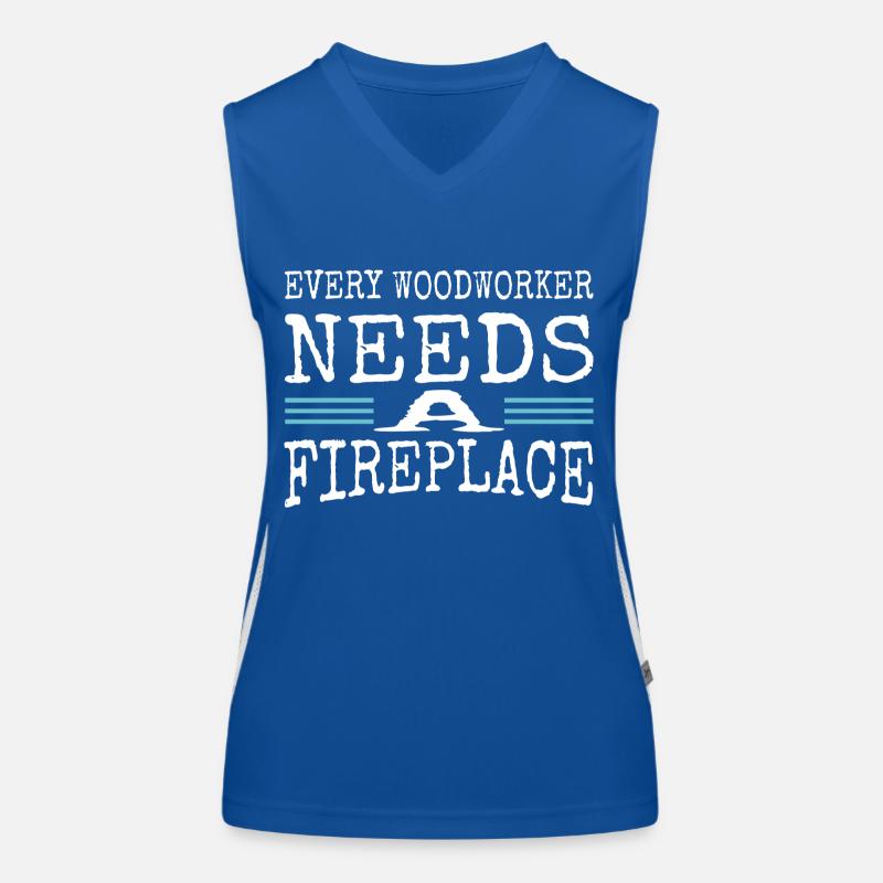 citation tronçonneuse arbre bûcheron bûcheron Débardeur respirant contrasté Femme