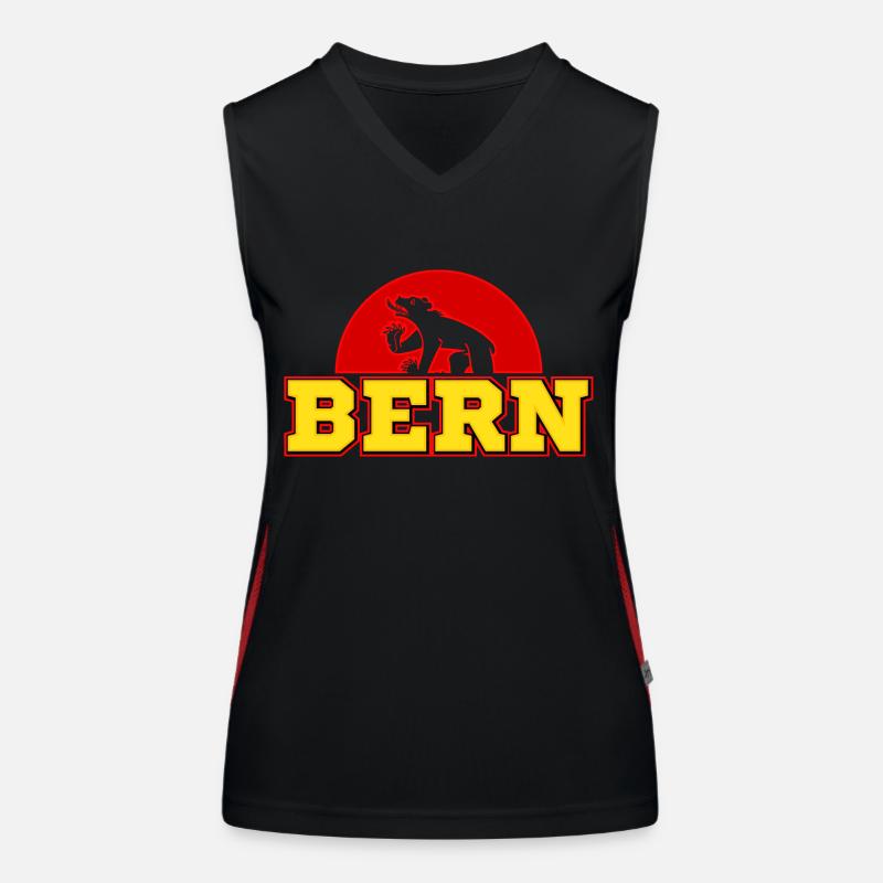 Bern 2 Funktionelles Kontrast-Tank Top für Frauen