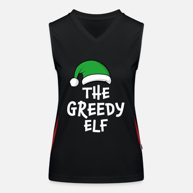 The Greedy Elf Women's Functional Contrast Tank Top