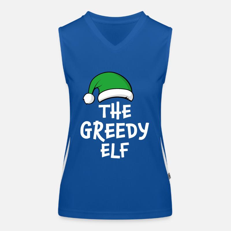 The Greedy Elf Women's Functional Contrast Tank Top