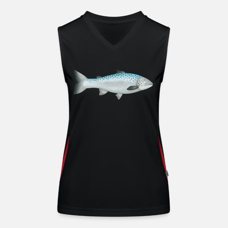Salmon Women's Functional Contrast Tank Top
