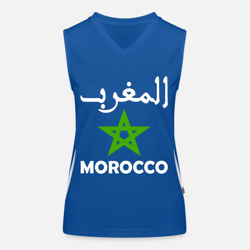 Maroc Débardeur respirant contrasté Femme