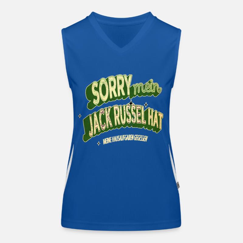 geburtstagsgeschenkidee hundehalter spruch Funktionelles Kontrast-Tank Top für Frauen