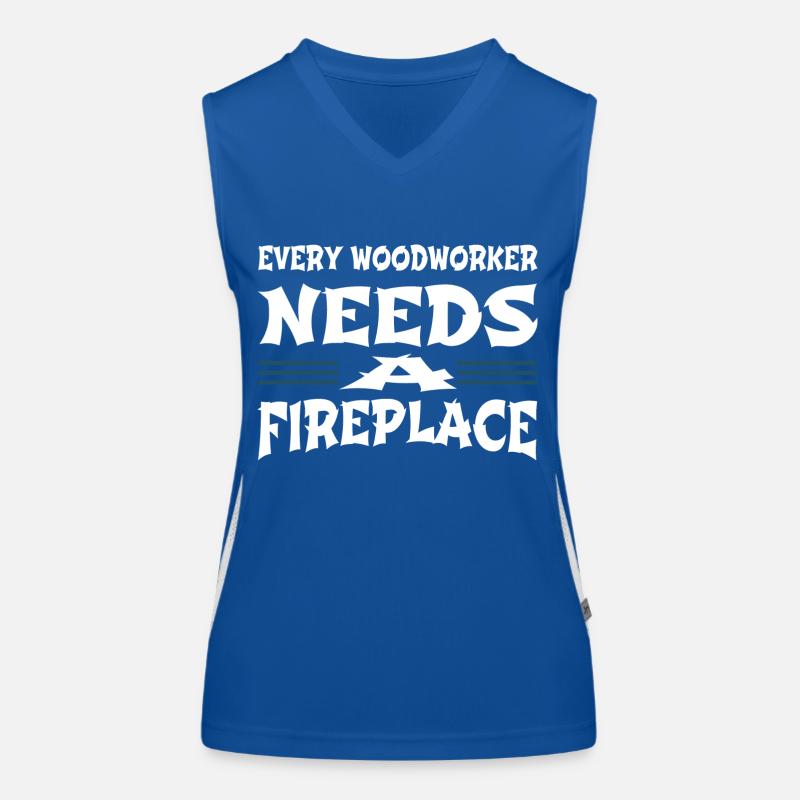 funny quote carpenter jokes tshirts Funktionelles Kontrast-Tank Top für Frauen