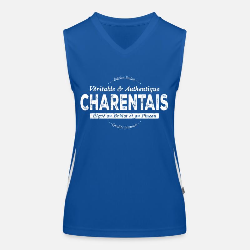 Charentais de Charente Débardeur respirant contrasté Femme
