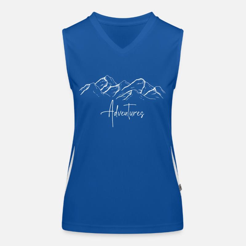 Adventure Funktionelles Kontrast-Tank Top für Frauen