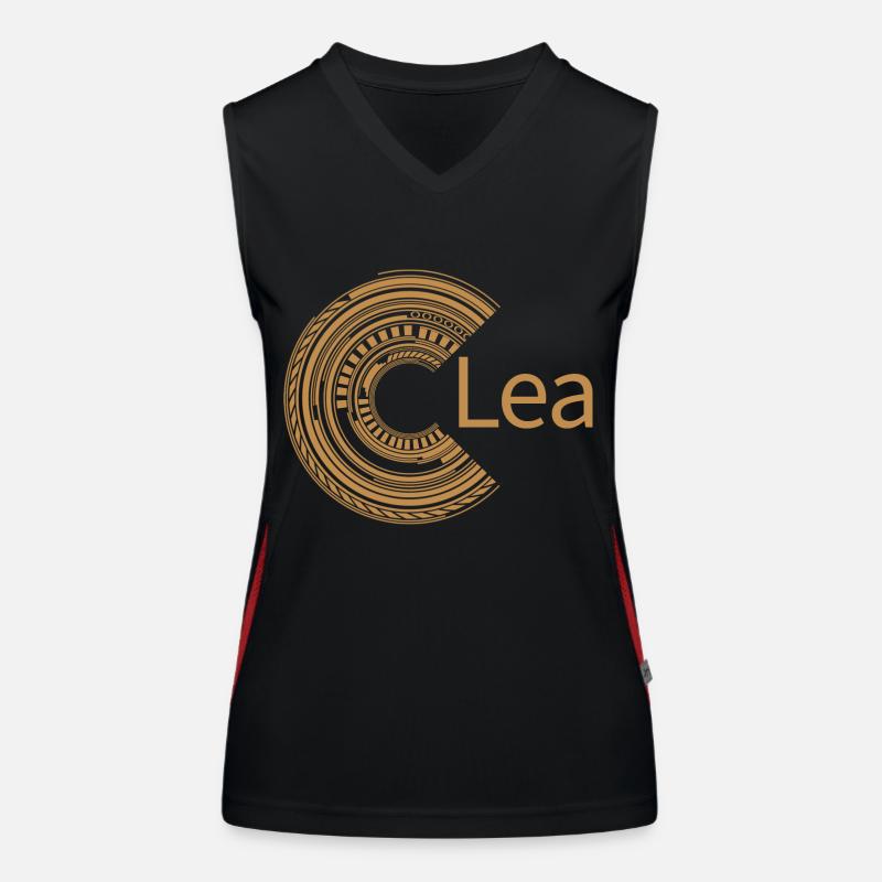 Für Lea Funktionelles Kontrast-Tank Top für Frauen
