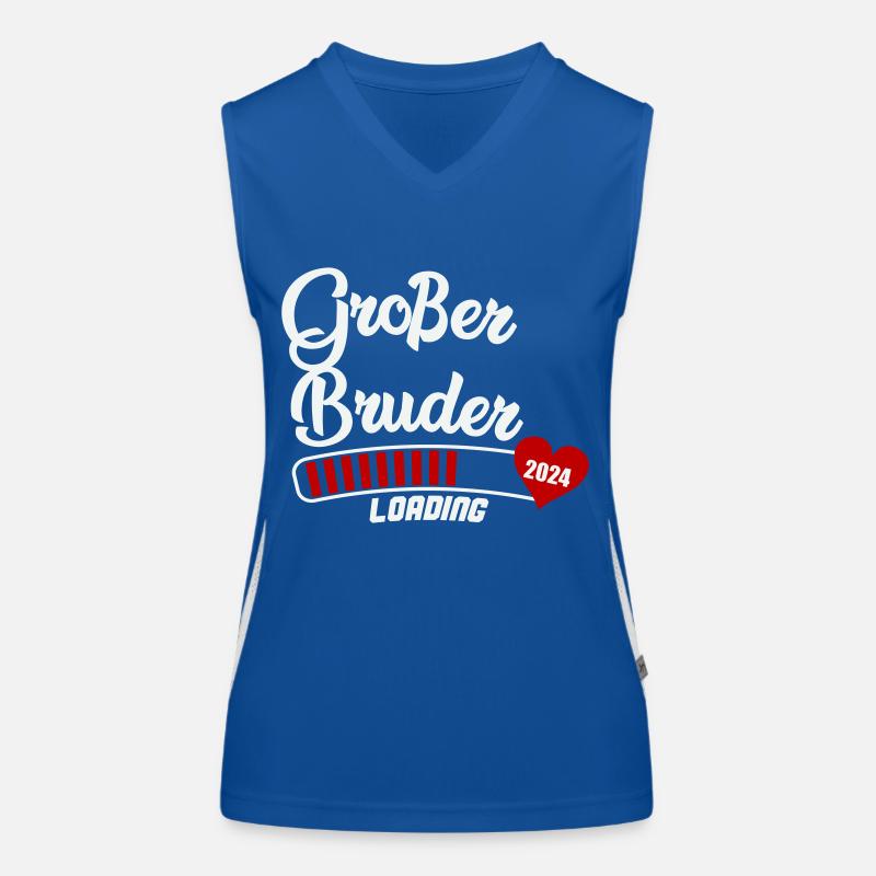 großer bruder loading 2024 Funktionelles Kontrast-Tank Top für Frauen