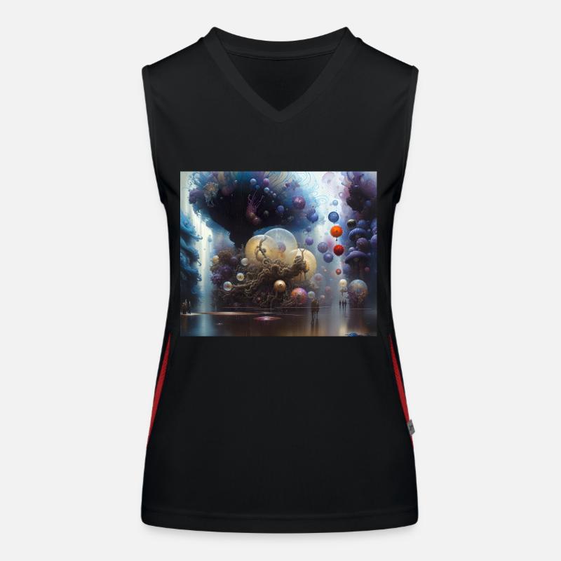 Reise mit Actarus #4 Funktionelles Kontrast-Tank Top für Frauen