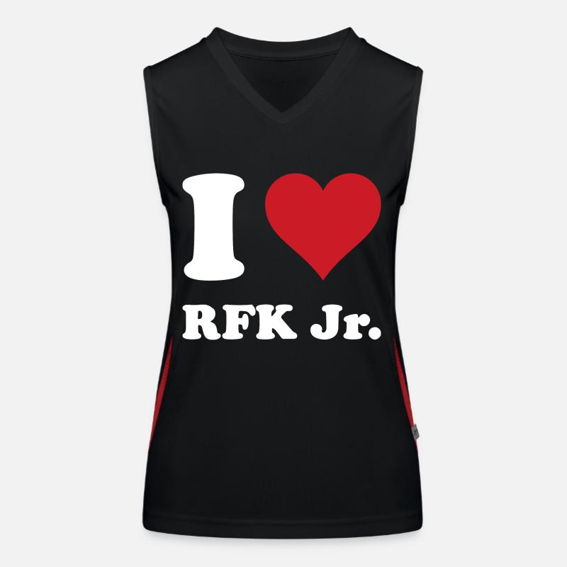 I Coeur RFK JR Débardeur respirant contrasté Femme