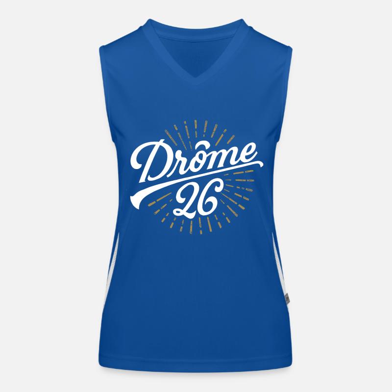 Drôme 26 Débardeur respirant contrasté Femme