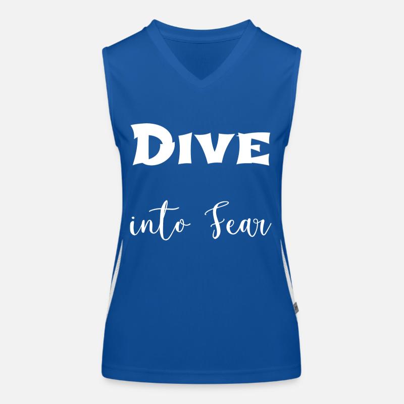 cultivating courage gift courage Funktionelles Kontrast-Tank Top für Frauen