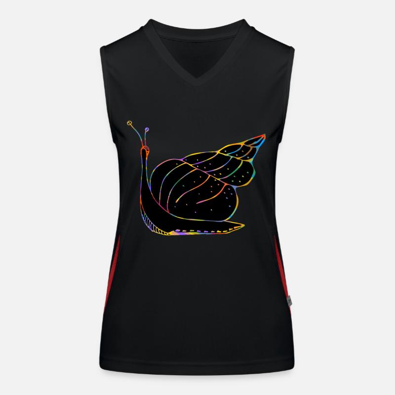 Snail Women's Functional Contrast Tank Top