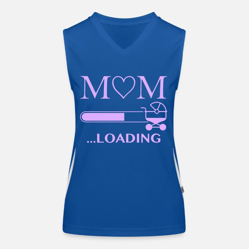 mom loading Women's Functional Contrast Tank Top