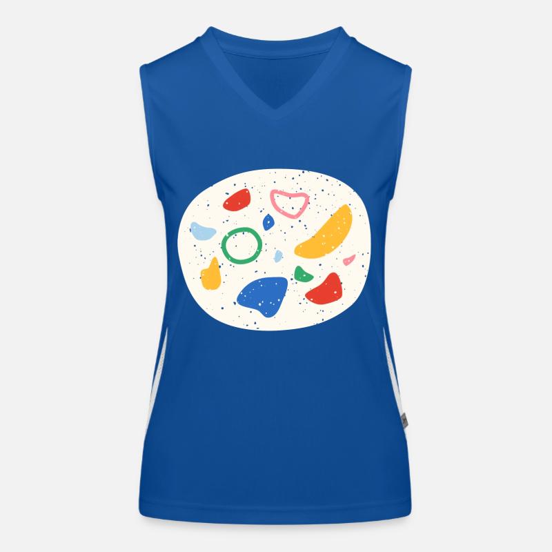 Big Climbing Holds Women's Functional Contrast Tank Top