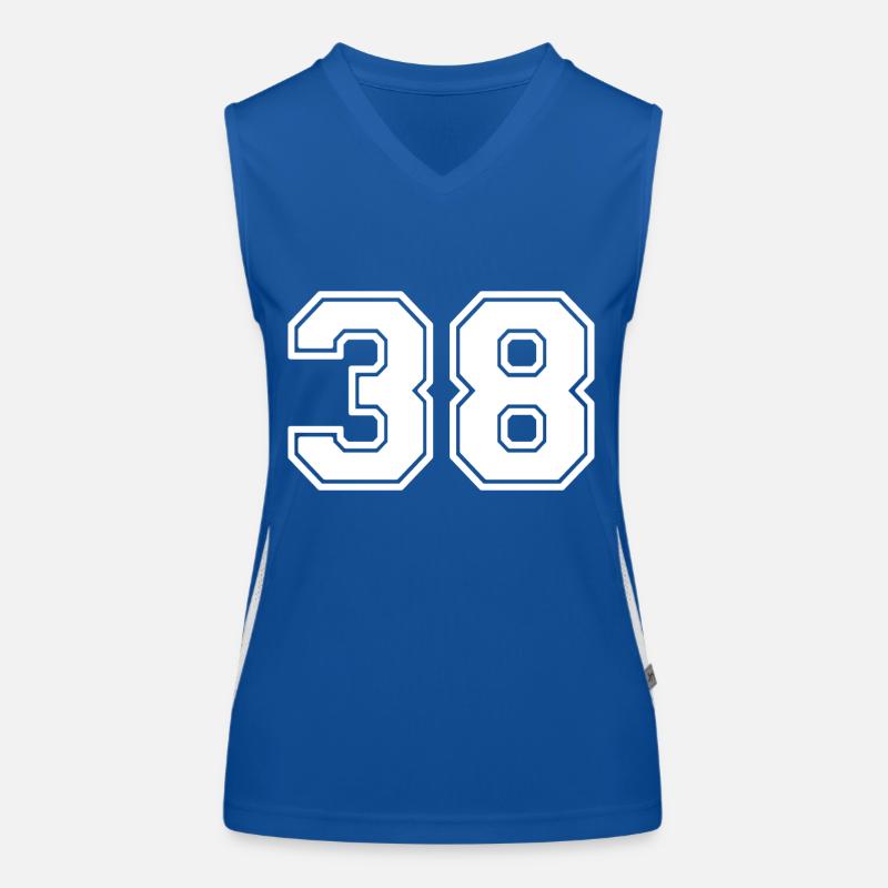 Nummer 38 Funktionelles Kontrast-Tank Top für Frauen