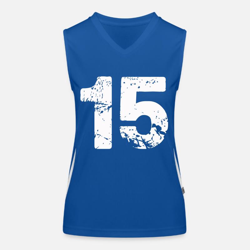 15 Débardeur respirant contrasté Femme