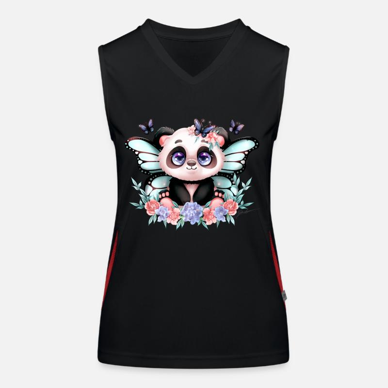 Faluni Funktionelles Kontrast-Tank Top für Frauen