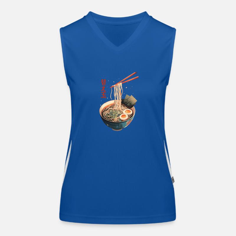 Authentische Ramen-Schalen-Kunst Authentic Ramen Funktionelles Kontrast-Tank Top für Frauen