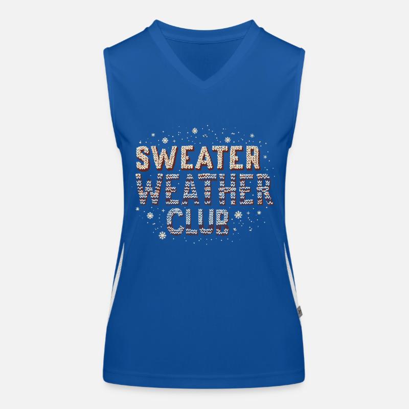 PULLOVER WETTER Funktionelles Kontrast-Tank Top für Frauen