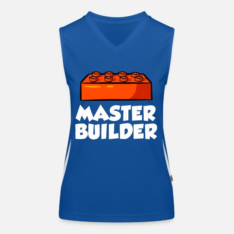 Brick Builder Toys Blocks Clamping Blocks Bricks Women's Functional Contrast Tank Top