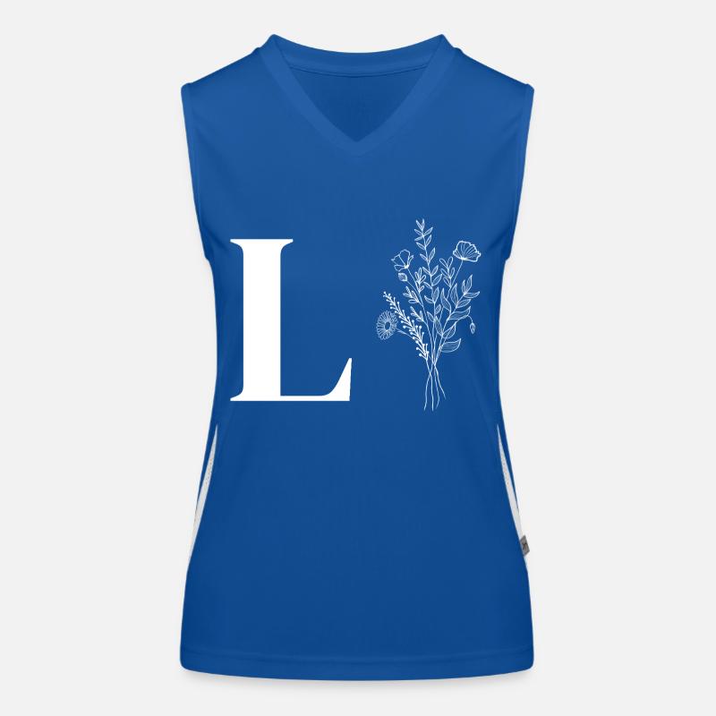 Lette l fleurs minimalistes Débardeur respirant contrasté Femme