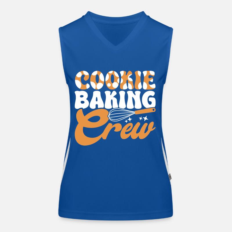 Baking Baker Bakery Women's Functional Contrast Tank Top