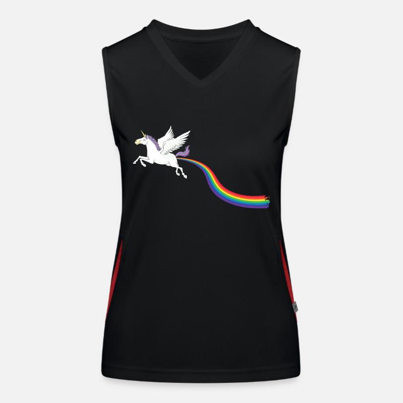 RAINBOW PROPULSION Women's Functional Contrast Tank Top
