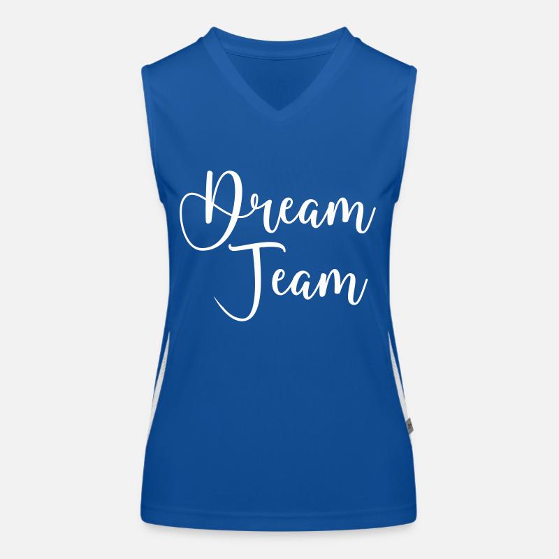 dream team Funktionelles Kontrast-Tank Top für Frauen