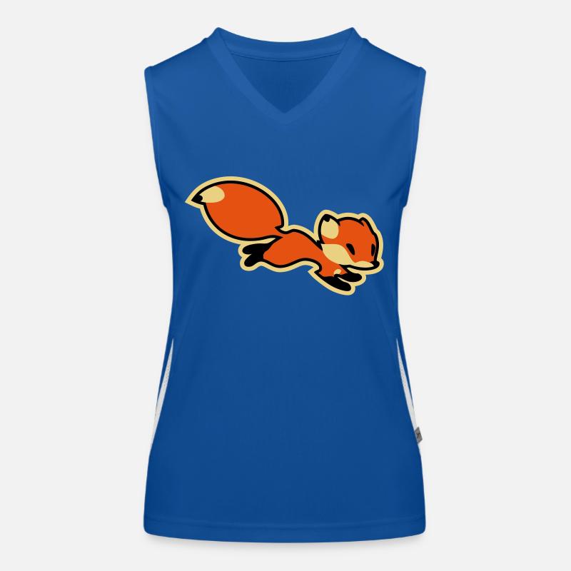 Fox Funktionelles Kontrast-Tank Top für Frauen