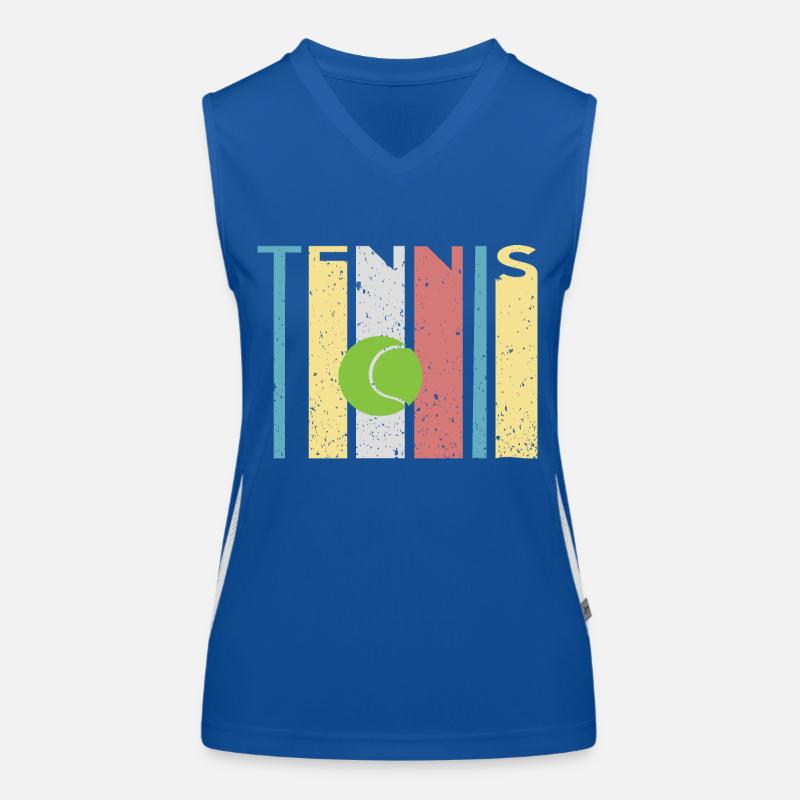 Tennis Funktionelles Kontrast-Tank Top für Frauen